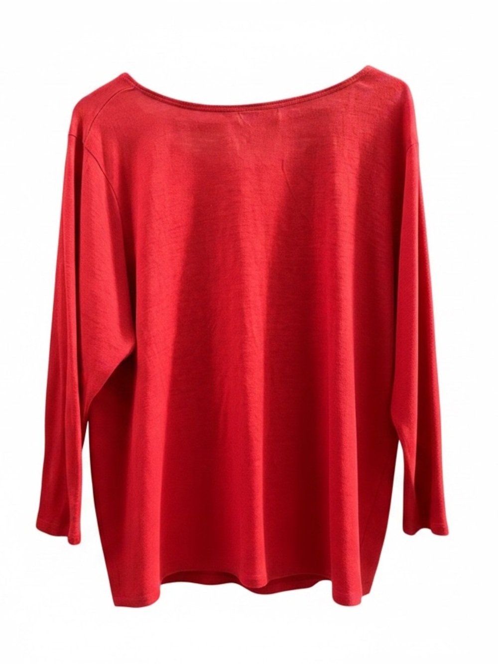 Habitat Relaxed Boatneck Linen Tunic in Coral - Picture 3 of 6
